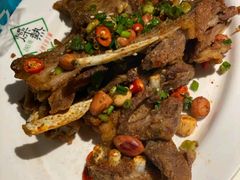 椒盐羊排-瞻岐金锅饭店