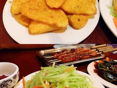 炸窝头-玫瑰红烤羊排(北新桥三条店)