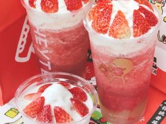 雪山莓莓桂花冻-喜茶(北京通州万达店)