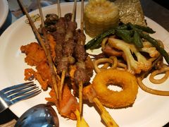 烤羊肉串-好伦哥比萨烤肉自助(马家堡店)