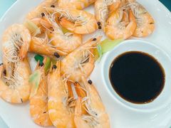 白灼基围虾-碧海银沙海鲜餐厅(恒大海上威尼斯店)