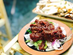 招牌爆腌儿鲜牛里脊-北京小炮儿炙子烤肉·铜锅涮肉(珠江路店)