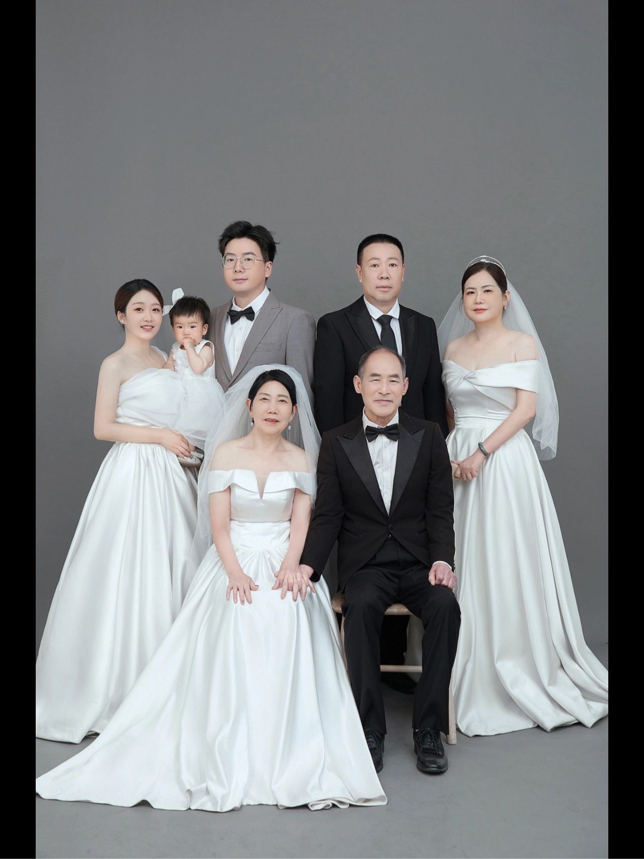 宝宝一周岁全家福拍摄