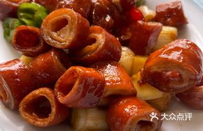 Sweet Soy Sauce Pig Intestine