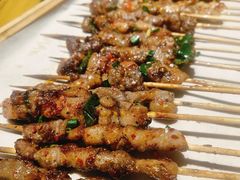 -山野的朋友露营炭火烤肉