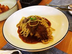 红烩牛肉意大利面-东米西面(台北院子店)