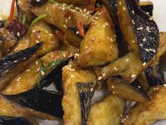 风味茄子-老牌坊•鲁菜名店•地道济南菜(大观园商埠店)