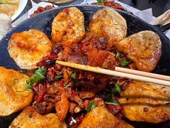 -百味地锅鸡(二店·财校分店)