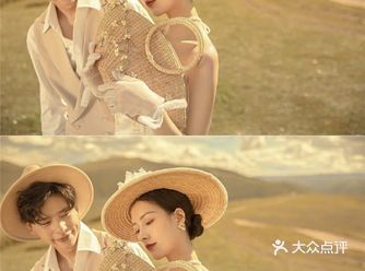 珠海婚纱照温柔到骨子里的复古油画婚纱照