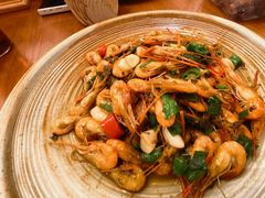 葱油富春江河虾-芳草地度假酒店·野炉中餐厅