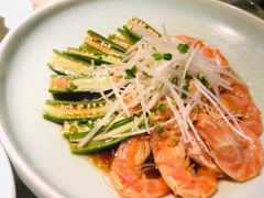 秋葵粉丝蒸大虾-枚青·临安酒肆(腾飞大厦店)
