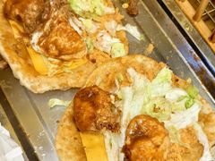 -小红车炸蛋葱油饼