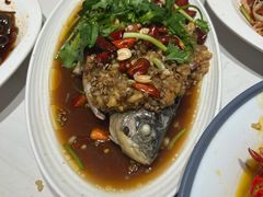 蒜爆鱼-杨氏青龙虾·羊蝎子(托乐嘉店)