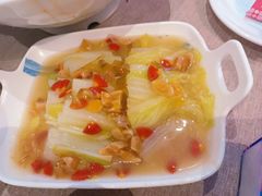 上汤娃娃菜-往来·竹里.宝宝宴.生日宴.团建.宴席(花乡农居店)