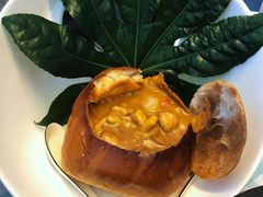 咖喱面包鸡-烛影拾光观景餐厅·创意菜·摄影·小提琴(大唐不夜城店)