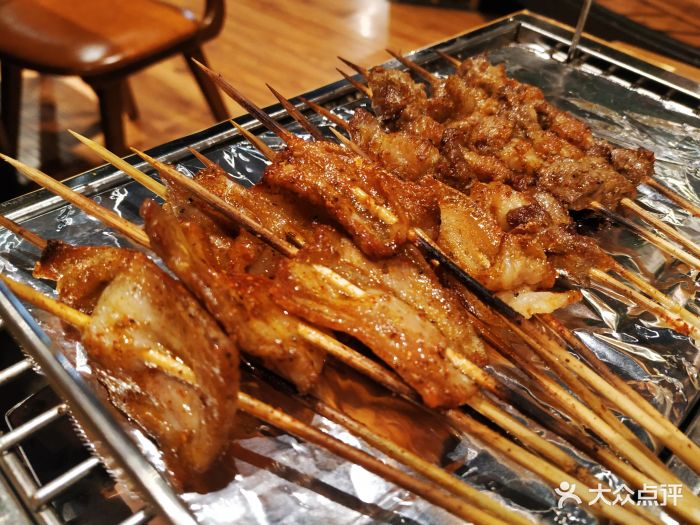 假如在成都森林烧烤(昌平店)烤五花肉图片