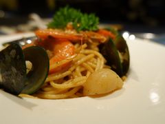 海鲜蒜香意面-又见马甲M8融合西餐厅(厦门体育中心店)