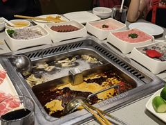 菌汤鸳鸯火锅-海底捞火锅(雄峰城店)
