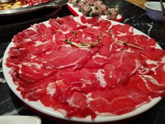 现切鲜牛肉-映山红鲜货火锅(鱼嘴店)