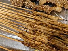 烤鸭肠-勃利地摊·勃立小串烧烤