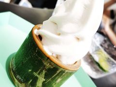 茉莉花冰淇淋-茶是一枝花泡茶店