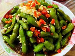 凉拌毛豆-桂萍特色牛筋牛杂(长堤街总店)