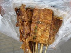 豆腐皮和五花肉-吕记烧烤