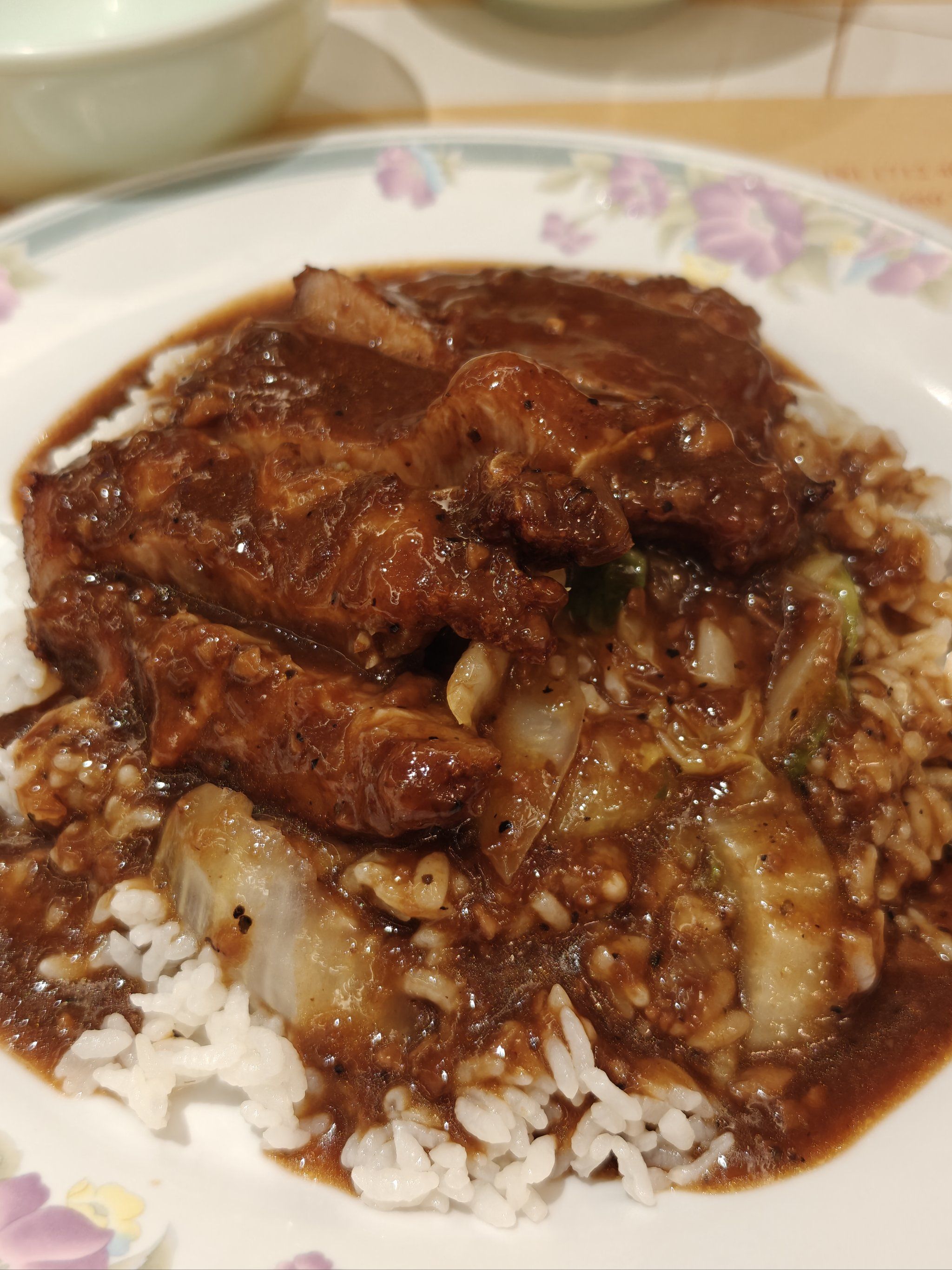 必尝黑椒猪扒饭