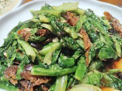 豆豉鲮鱼油麦菜-晚归月亮湾私家菜(临邑路店)