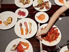 -广州万富希尔顿酒店-感趣自助餐厅·生蚝海鲜刺身