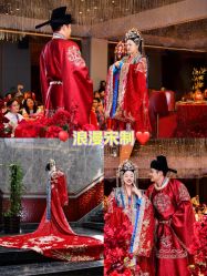 -懿沉香中式嫁衣礼服秀禾服龙凤褂马来褂旗袍总店