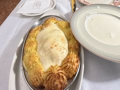 俄式黄油煎海鲈鱼-莫斯科餐厅