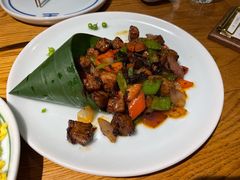 糯香茶叶牛肉粒-一坐一忘云南菜(嘉里中心店)