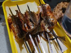 烤针亮鱼-永红源·啤酒烧烤海鲜大排档(台柳路店)
