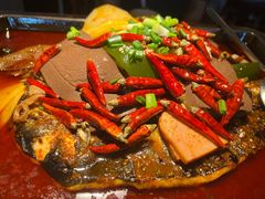-探鱼·鲜青椒爽麻烤鱼(广州欣荣广场店)