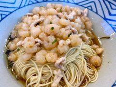 虾仁虾籽葱油拌面-朱洪元苏式面馆(绿宝广场店)