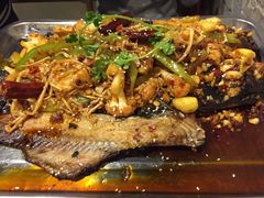 经典旧版清江鱼-锦尚阁烤鱼•天津菜(宣武门胡同店)