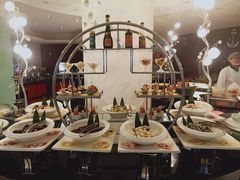 冷餐台-亮马河饭店翠雅咖啡厅