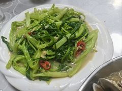 椒丝腐乳炒通菜-罗记家常菜(鸿景花园店)