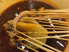 -拈签一笑黄牛肉辣卤串串
