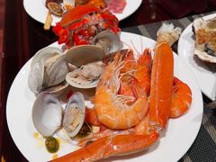 -广州万富希尔顿酒店-感趣自助餐厅·生蚝海鲜刺身