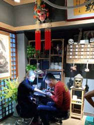 -木子·纹身店TATTOO穿孔·洗纹身