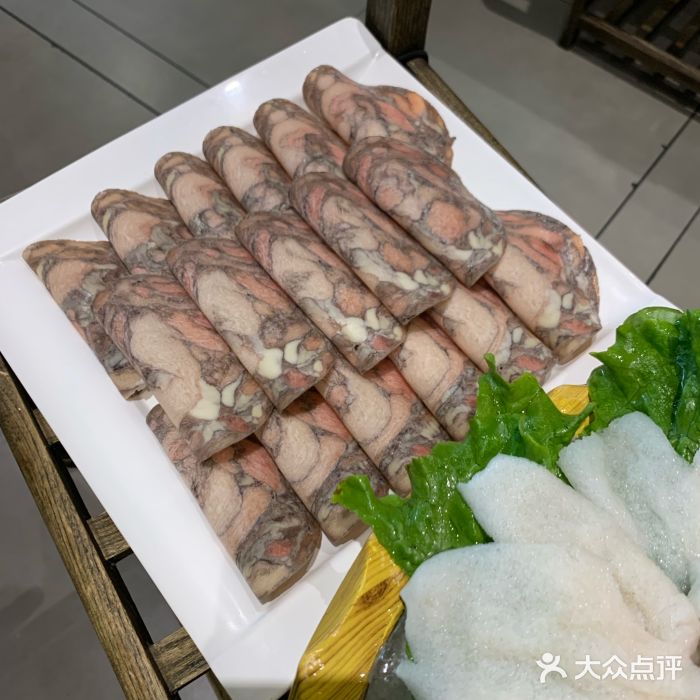 滇釜火锅·能喝汤的火锅(清河店)香草乌鸡卷图片