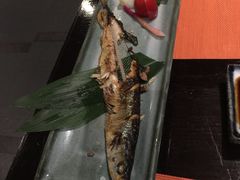 烤秋刀鱼-松临·铁板烧&Omakase(神农店)