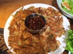 老炉家特制海鲜饼-老炉家木炭烤肉(长江国际店)
