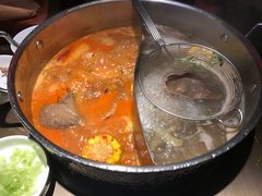 秘制牛杂锅底-左庭右院鲜牛肉火锅(新梅广场店)