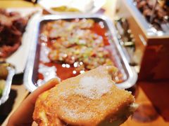 麻酱白糖馒头片-腰子哥烤串(石佛营炫特店)