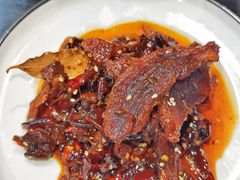 牛肉干-乡村菜馆特色临沂炒鸡(振兴路店)