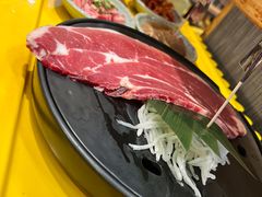 一米长盘牛五花-犟牛家·榴莲烤肉(五棵松店)