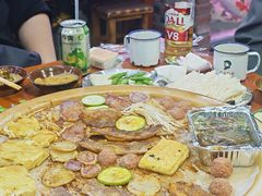 -老姐石板烧烤+铜炭火锅(总店)